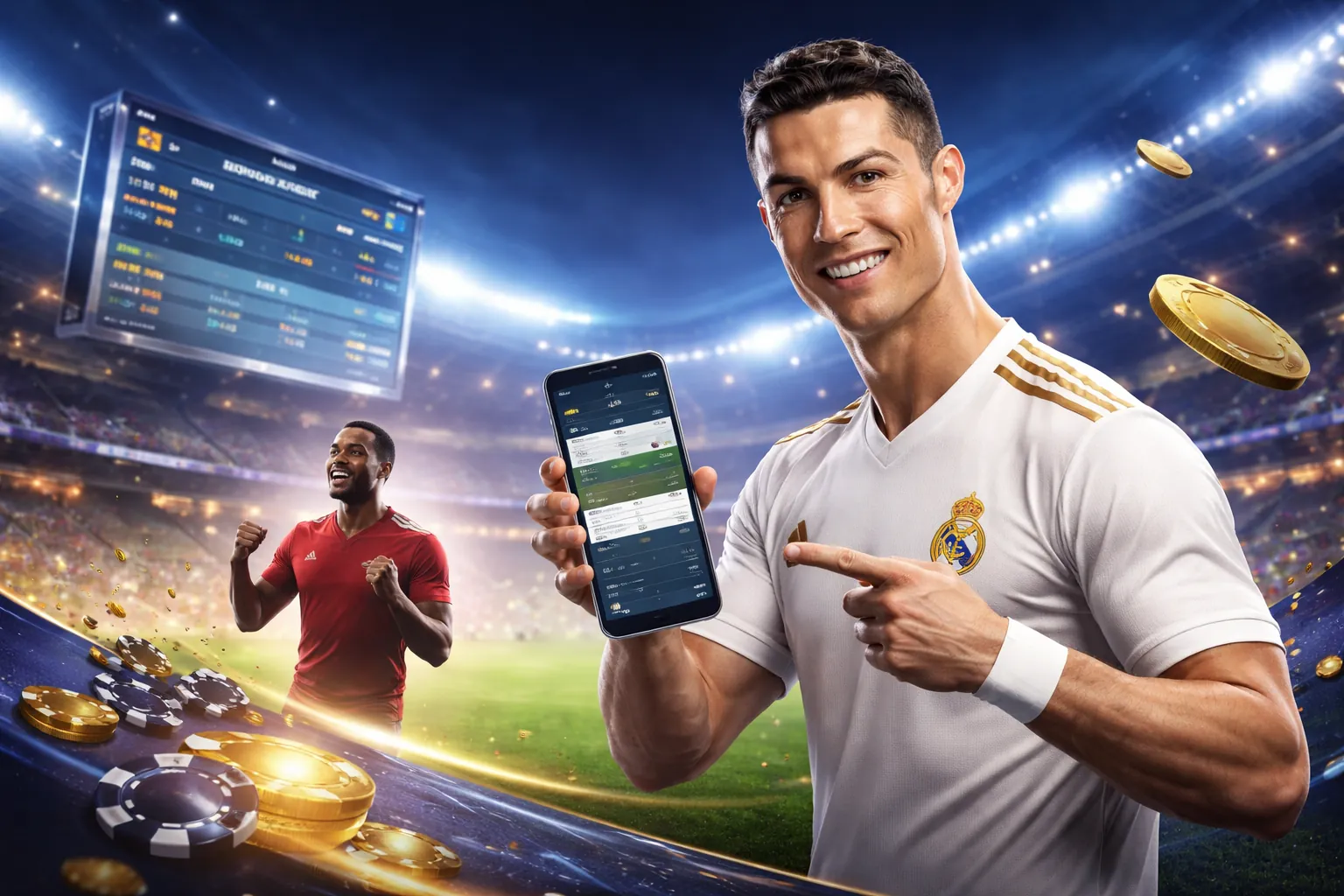 Hình ảnh chính sòng bạc V7BET với không gian sang trọng và các trò chơi hấp dẫn